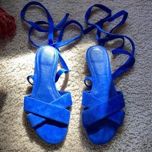 Marc Fisher Royal Blue Sandals